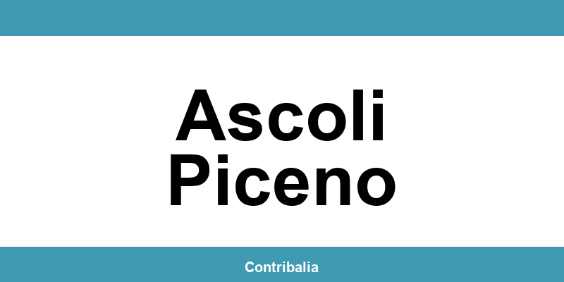 Numero di telefono delle sedi INPS a Ascoli Piceno