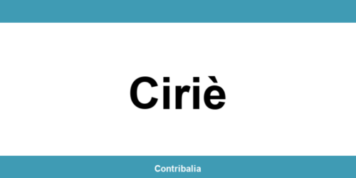 Numero di telefono delle sedi INPS a Ciriè