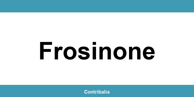 Numero di telefono delle sedi INPS a Frosinone